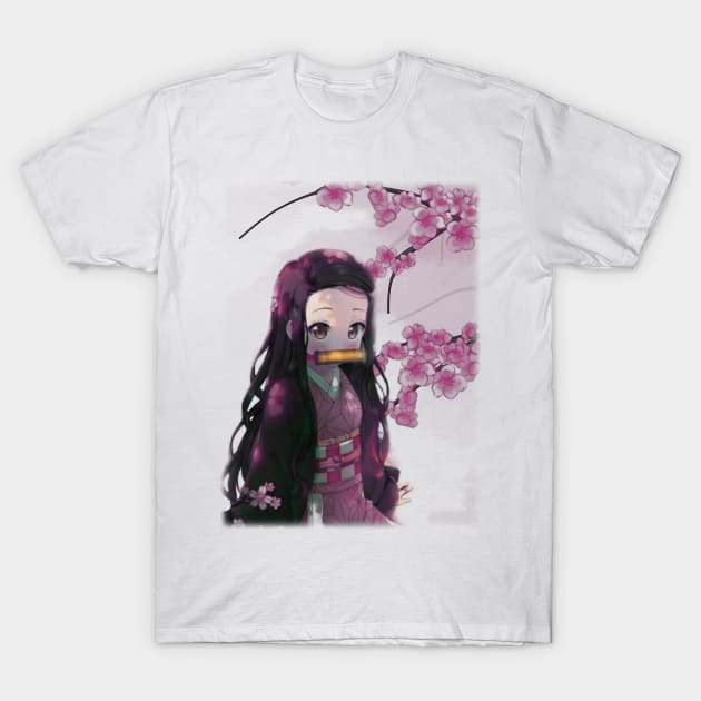 nezuko kamado T-Shirt by artistcill